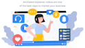 create animated promotional video for your business