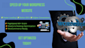 optimize  your wordpress website for faster performance