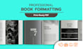 professional KDP book formatting for print ready PDF