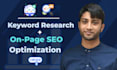 do keyword research and batch on page SEO optimization
