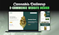 do professional cannabis, cbd delivery ecommerce website design