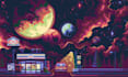 create animated pixel art background pixel game asset scenery tile set retro art