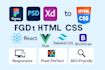 convert figma to HTML, figma to react, figma to vue, figma to tailwind CSS