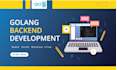 develop go, golang web app, rest api backend server cli tool