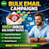 set up bulk email campaigns with high inbox delivery rate