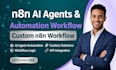 do n8n ai agent automation workflows custom ai agents n8n workflow