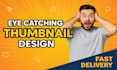 design a professional you tube thumbnail for you