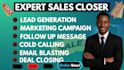 be your high ticket sales closer for coaching, consulting, and saas