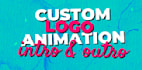 create minimalist clean 2d logo animation within 24 hours