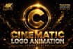create cinematic logo animation