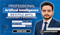 do restful api development, api integrations, nodejs, csharp, python