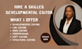 do developmental editing, proofread manuscript, memoir book editing proofreading