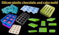 design custom plastic, chocolate, cake, and soap molds for 3d printing