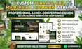 create a custom tobaco website, cbd website, marijuana website, canabis website