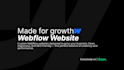 webflow design and development