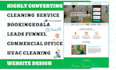 generate cleaning leads office house cleaning hvac bookingkoala launch27 website