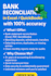 reconcile bank statements in excel or quickbooks with 100