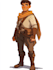 draw 2d game character illustration