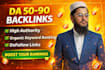 create high da contextual backlinks by manual link building