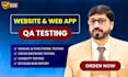 do app and website testing, QA, iphone, android user testing