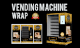 design business vending wrap or slot wrap design