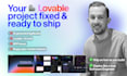 fix and make your lovable project ready to ship