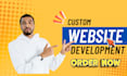 develop a professional custom website with full stack solutions