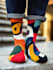 draw digital pattern socks design