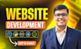 design redesign wordpress website, website development as full stack developer