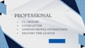 create a professional resume, linkedin profile, and cover letter