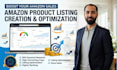 create amazon listing, optimization, product description, listing variation, SEO