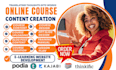 create online course content ebook online course  ebook writer, book formatting