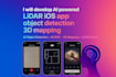 develop ai powered lidar ios app object detection 3d mapping ocr scanning app