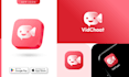 design modern app logo for android IOS