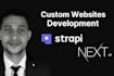 build a modern website with nextjs and strapi editable cms