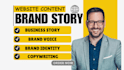 write brand story vision and mission statement, copywriter, biography writer