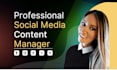 be your social media content manager