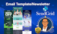 design email template, sendgrid email newsletter template