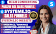 systeme io sales funnel, automation, systeme io website, systeme io landing page