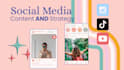 create social media content for influencers, small businesses