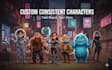 create custom consistent character with ai
