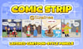 create awesome cartoon comic strips