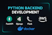 develop python api with fastapi django flask