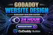 design godaddy website godaddy landing page on godaddy builder