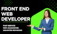be your expert front end web developer using HTML CSS javascript