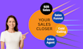 be high ticket sales closer, sales lead online sales