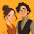 draw family portrait color drawing