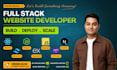develop full stack websites using reactjs nextjs nodejs