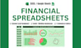 create a custom financial model and budget spreadsheet