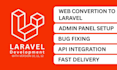 develop and debug laravel web applications professionally